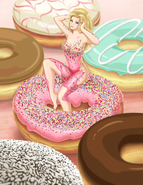 donut girl